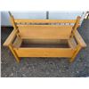 Image 3 : deacons bench- 47" by 16" by 32"H