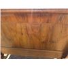 Image 3 : Antique 54" headboard, footboard and rails sleigh bed- burled walnut