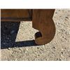 Image 8 : Antique 54" headboard, footboard and rails sleigh bed- burled walnut