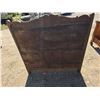 Image 4 : Antique 54" headboard, footboard and rails oak bed- excellent condition