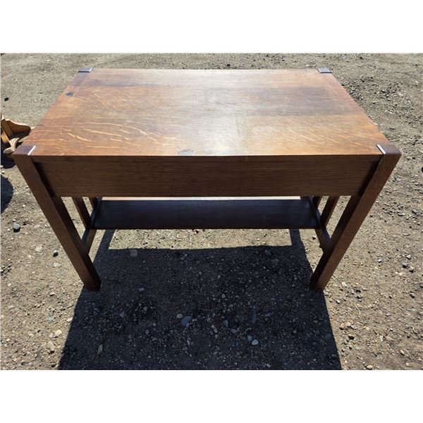 Antique Library table- 42" by 26" by 30"H