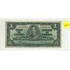 Image 1 : 1937 Canadian One Dollar.