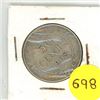 Image 1 : 1908 New Foundland Silver 50 Cents Coin.