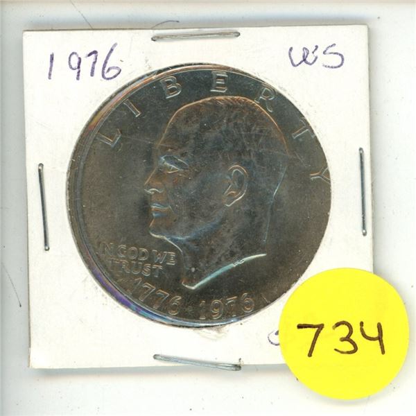1976 U.S.A. One Dollar Coin.