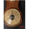 Image 2 : Fisher barometer  - made in France;  small clever - made in Japan; 4 Porcelain napkin rings