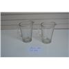 Image 1 : Heavy glass beer pitchers x 2