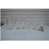 Image 2 : Juice pitcher with assortment of wine goblets