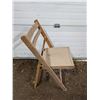 Image 2 : Vintage Wooden Fold Out Chair (Shanghai) (31"x14"x14")