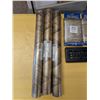 Image 4 : (3) Sea Brook Wall Coverings Vinyl One Double Roll (5.2m/52cmx10m) W/ Etc.