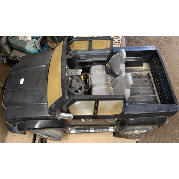 Children's Chevy Silverado Driveable Toy Truck (Not Tested)