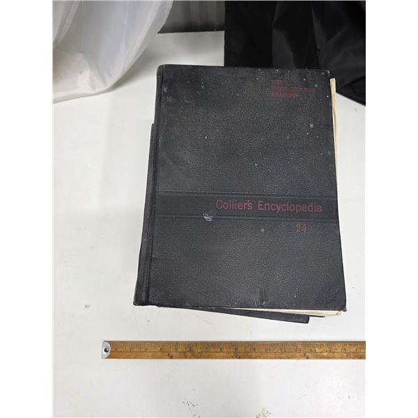 Collier's encyclopedias- 19-24