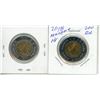 Image 2 : 2011 National Forest Week and 2018 Armistice Proof Like Two Dollar Coins.
