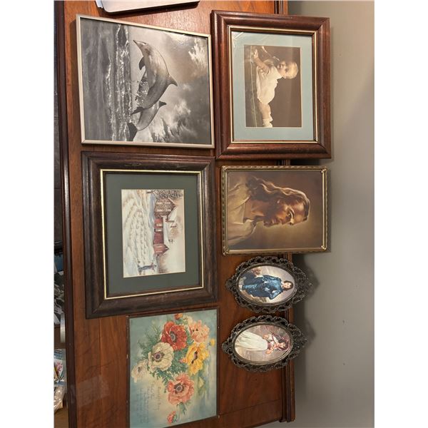Framed Photo Lot (7 pieces)