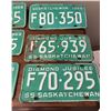 Image 3 : SASK 60’s Licence Plate Lot