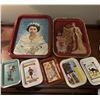 Image 1 : Tin Serving Tray Lot