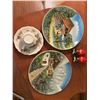 Image 1 : German Scenic Decorative Plates Lot (6 pieces)