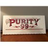 Image 1 : PURITY 99 metal sign