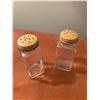 Image 3 : Yellow Shaker Set/ Carnival Glass Candy dish (3 pieces)