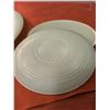 Image 3 : Fire King Jadeite Platter & small plate lot (4 pieces)