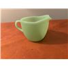 Image 1 : Jadeite creamer & sugar lid (2 pieces)