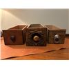 Image 1 : Wooden Sewing Boxes (3 pieces)