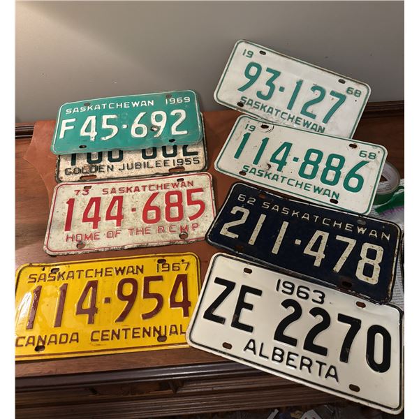 Licence Plate Lot (8)