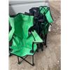 Image 3 : Lot of folding camping chairs