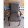 Image 2 : (4) Wooden Hotel Chairs w/ Cushion (Conditions Vary) 19"x40"