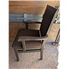 Image 3 : (4) Wooden Hotel Chairs w/ Cushion (Conditions Vary) 19"x40"