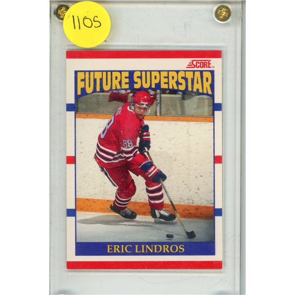 1990 Score #440 Eric Lindros Future Superstar Rookie Card