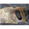 Image 5 : (2) Vintage Saws (1) W/ Leaf Pattern 28" Saw Blade