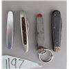 Image 3 : 4 pocket knives and lighters