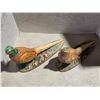 Image 4 : 1960's chalkware pheasents- 12" by 10"H