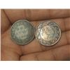 Image 1 : 1899 and 1900 Canadian Large One Cent Coin.