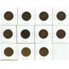 Image 2 : Lot of 11 British Half Penny.