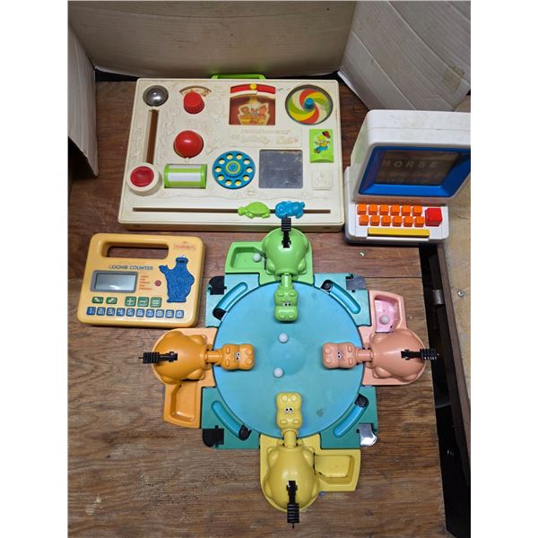 Lot of vintage games- hungry hungry hippos