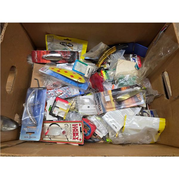 Lot of various fish hooks