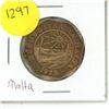 Image 1 : Vintage 1975 Repubblika Ta Malta 25 Cent Coin