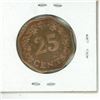 Image 2 : Vintage 1975 Repubblika Ta Malta 25 Cent Coin