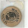 Image 2 : Vintage Wooden Nickle Superior Foods LTD. Wilkie, Sask