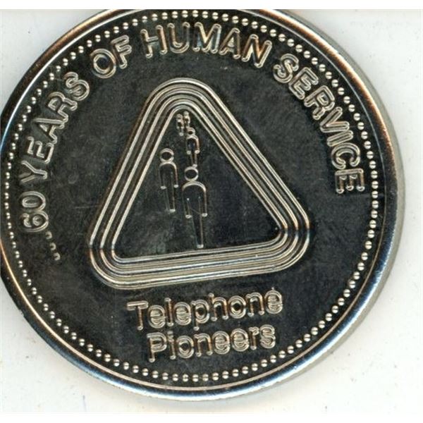 60 Years Of Human Service Telephone Pioneers Coin