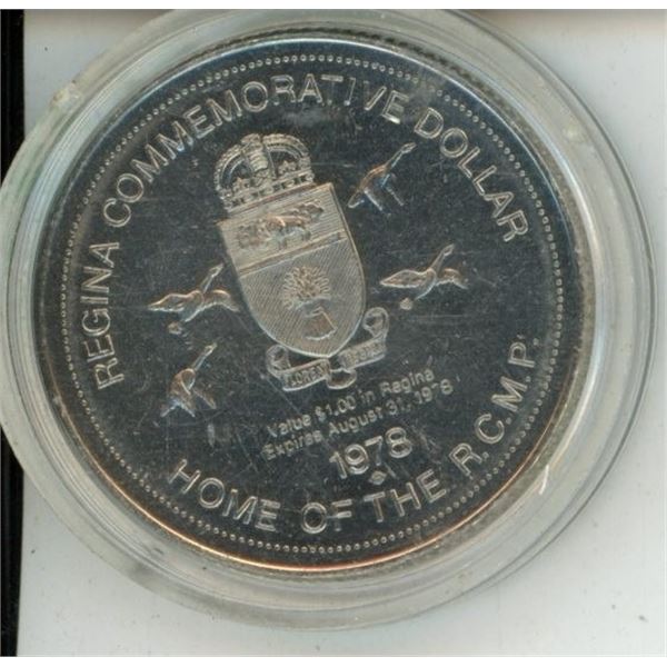 1978 Regina Commemorative Dollar