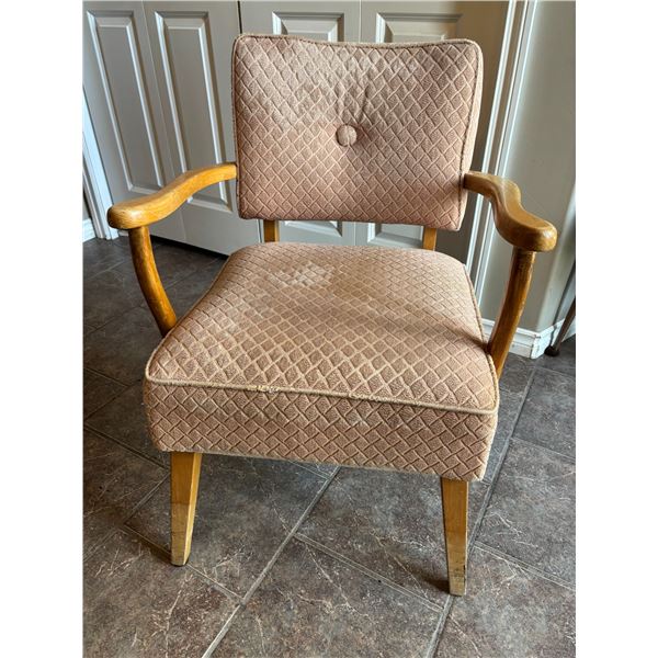 Beige Vintage Armchair