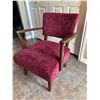 Image 2 : Burgundy Paisly Vintage Rocker