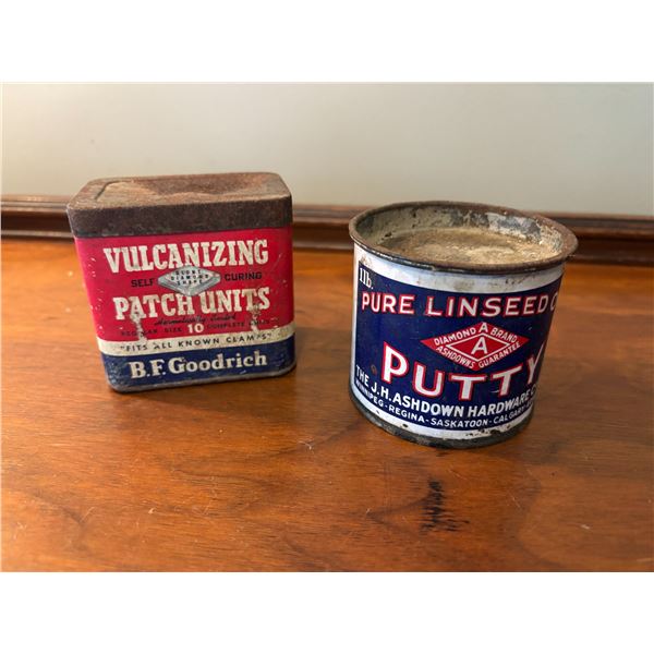 Linseed putty, Vulcanizing Patch Lot