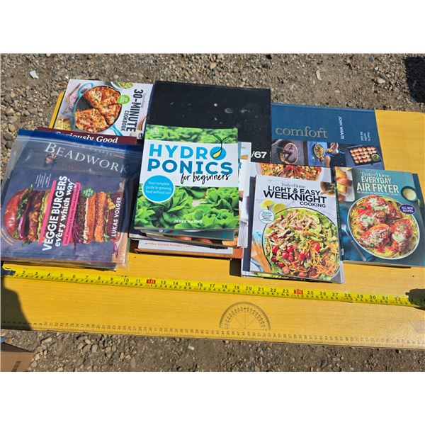 Lot of cook books