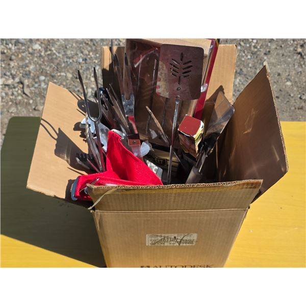 Lot of BBQ supplies