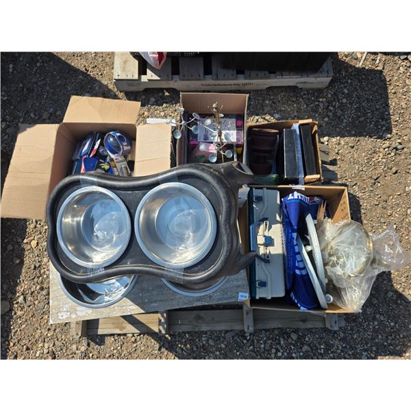 Pallet of household items