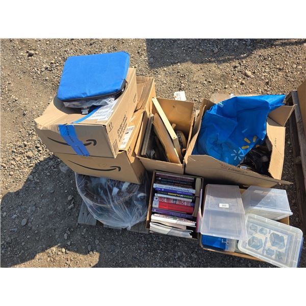 Pallet of household items