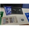 Image 8 : Lot of Stamps, Auction Method Up to Date Book, Pins, Canada 5 and 50 Cents Empty Folder, Canada 1999